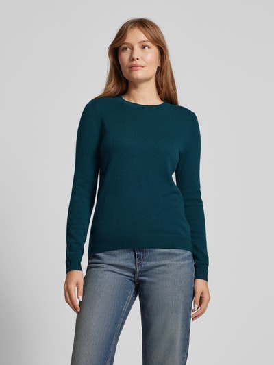 Christian Berg Woman Gebreide pullover met structuurmotief Petrol - 4