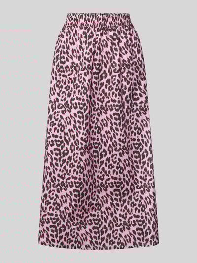 LOLLYS LAUNDRY Maxirock mit elastischem Bund Rosa 2