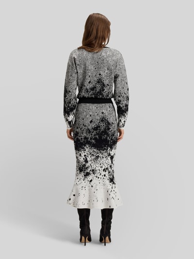 BOSS Regular Fit Strickpullover aus Viskose-Mix Modell 'FORANDINA' Black 5