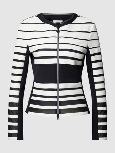 Sportalm Blazer mit Streifenmuster Offwhite 2