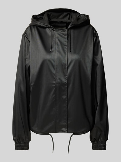 RAINS Jacke mit Kapuze Black 2