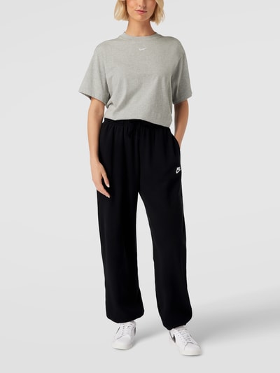 Nike Sweatpants mit Label-Stitching Black 1