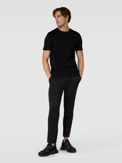 BOSS Green Sweatpants mit Label-Patch Modell 'Havion Lotus' Black 1