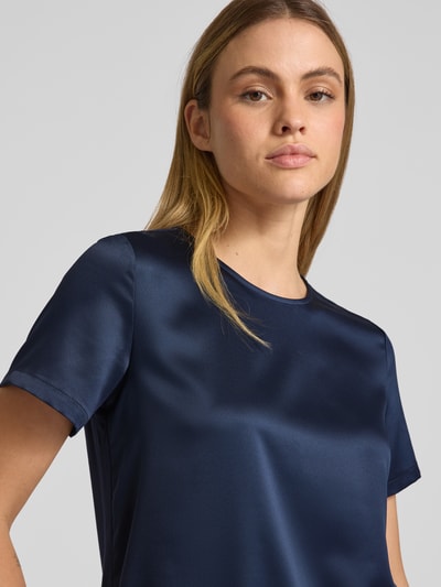 Christian Berg Woman Selection Regular fit blouseshirt met ronde hals Marineblauw - 3