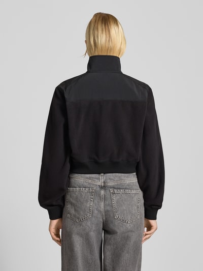 Tommy Jeans Regular Fit Sweatjacke aus Fleece Black 5