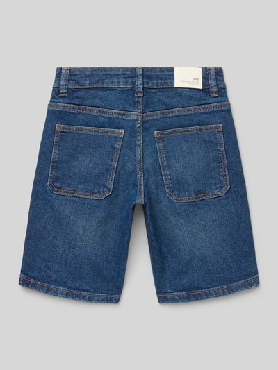 Mango Bermudas mit 5-Pocket-Design Modell 'john' Blau 3