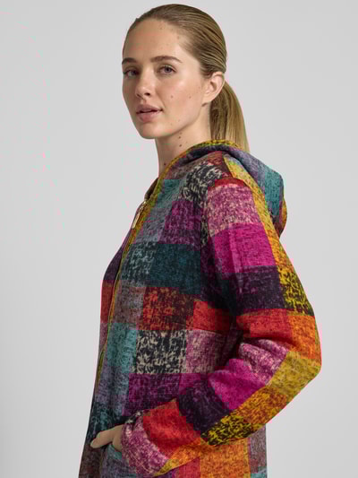 Apricot Mantel mit Kapuze GELB 3