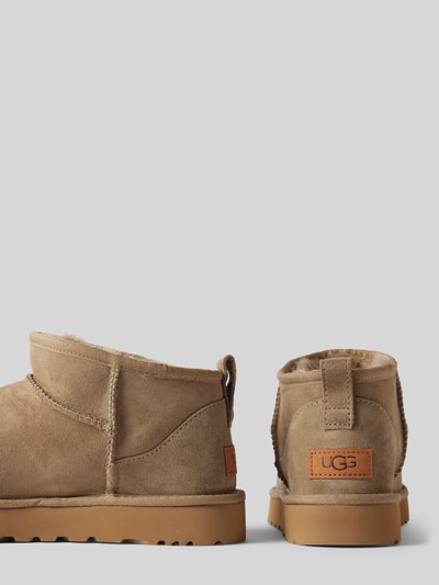 UGG Buty ze skóry model ‘CLASSIC ULTRA MINI’ Camel 2