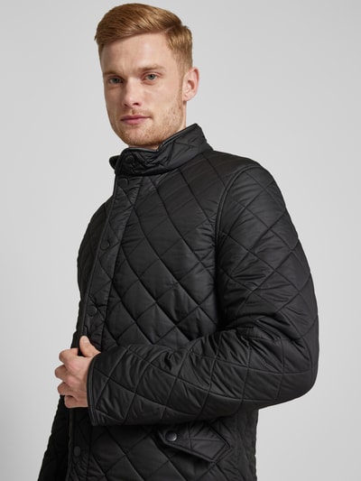 Barbour Gewatteerd jack met opstaande kraag Zwart - 3