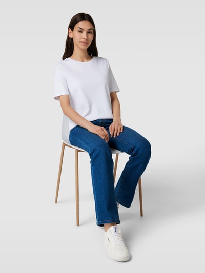 Weekend Max Mara Jeans mit Motiv-Stitching Modell 'BEATI' Jeansblau 1