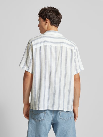 Jack & Jones Relaxed fit vrijetijdsoverhemd met 1/2-mouwen, model 'NOTO' Offwhite - 5