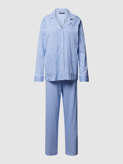 Lauren Ralph Lauren Pyjama mit Streifenmuster Bleu 1