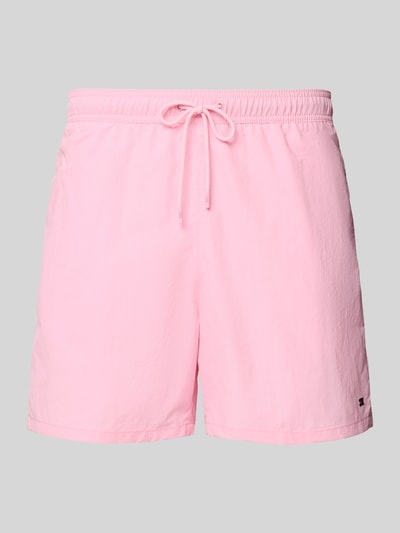 Tommy Hilfiger Regular fit zwembroek met logostitching Roze - 1