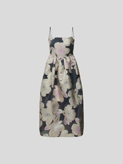 Stine Goya Knielanges Kleid mit Spaghettiträgern Hellrosa 2