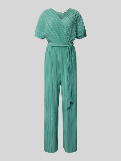 ZABAIONE Jumpsuit mit Plisseefalten Modell 'Pe44arl' Gruen 2