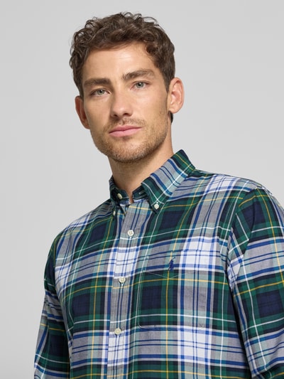 Polo Ralph Lauren Regular fit vrijetijdsoverhemd met button-downkraag Marineblauw - 3