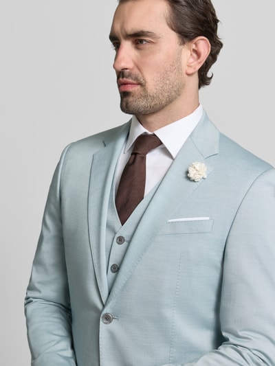 JOOP! COLLECTION Marynarka na 2 guziki z brustaszą Jasnozielony 3