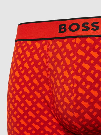 BOSS Trunks mit elastischem Logo-Bund Orange 2