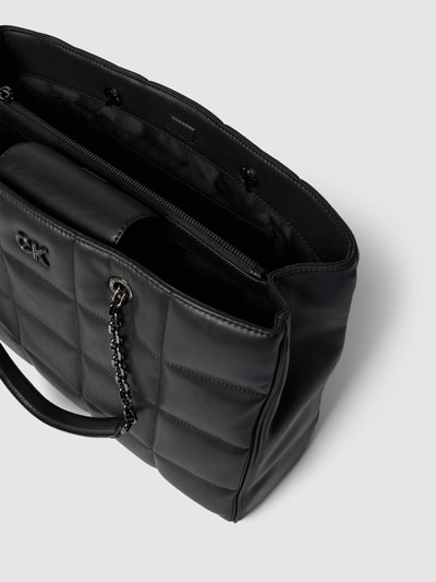 CK Calvin Klein Tote Bag im Stepp-Design Modell 'RE-LOCK' Black 5