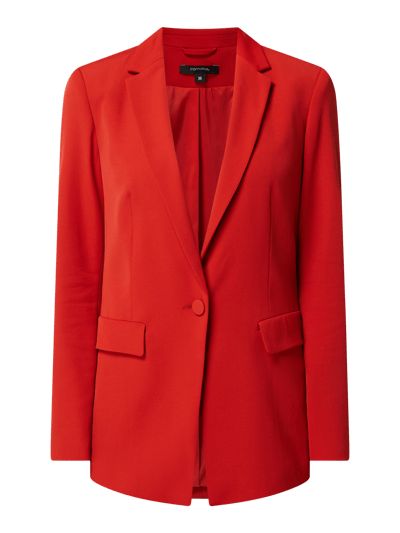 comma Blazer mit 1-Knopf-Verschluss  Rot 2