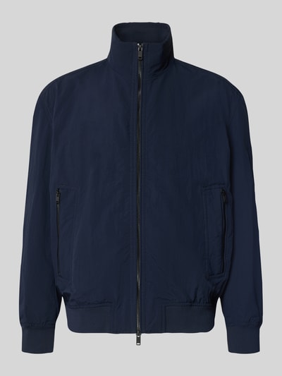 BOSS Orange Relaxed Fit Blouson aus wasserabweisendem Material Modell 'OPENS' Marine 2