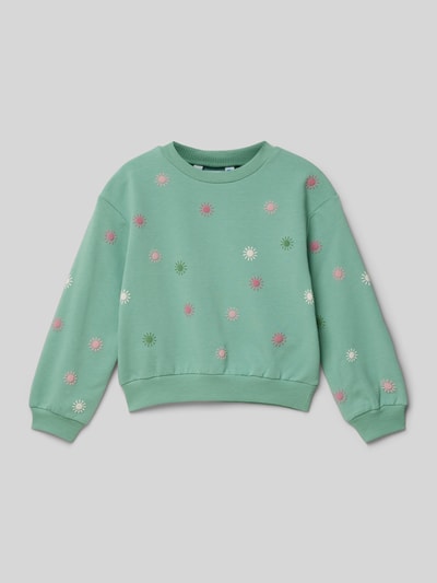 Mayoral Sweatshirt mit Rundhalsausschnitt Mint 1