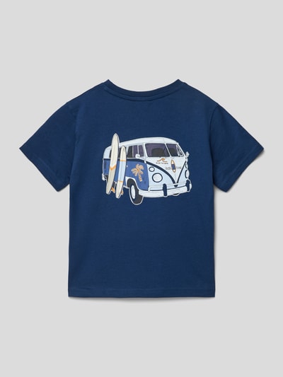 Mayoral T-shirt met ronde hals Marineblauw - 3