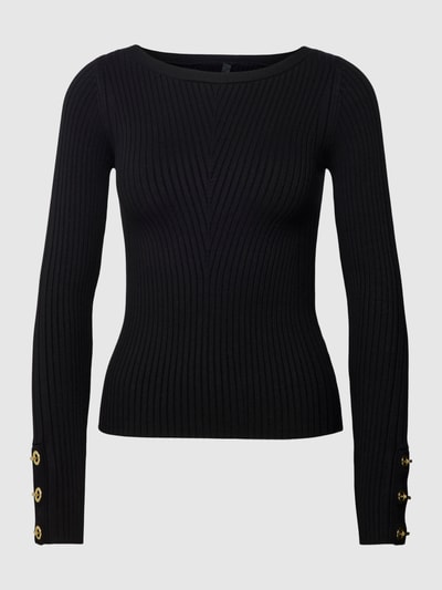 Marciano Guess Sweter z dzianiny z fakturowanym wzorem model ‘ALICE’ Czarny 2