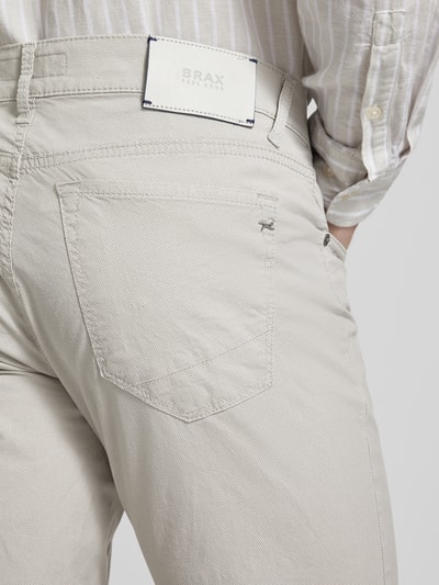 Brax Slim Fit Jeans im 5-Pocket-Design Modell 'CHUCK' Beige 3