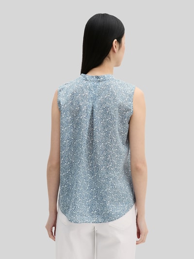 Marc O'Polo Loose Fit Blusentop aus reiner Baumwolle Aqua 5