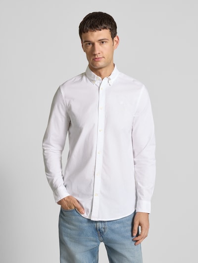 Scotch & Soda Regular Fit Freizeithemd mit Knopfleiste Weiss 4