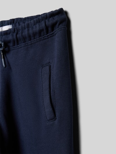 Mango Sweatpants mit elastischem Bund und Cargotaschen Marine 2