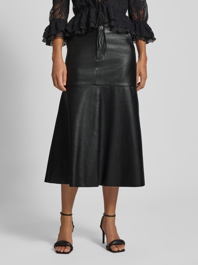 Bardot Midirock mit französischen Eingrifftaschen Modell 'KINDRA' Black 4