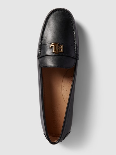 Lauren Ralph Lauren Penny-Loafer mit Schaftbrücke Modell 'BARNSBURY' Black 3