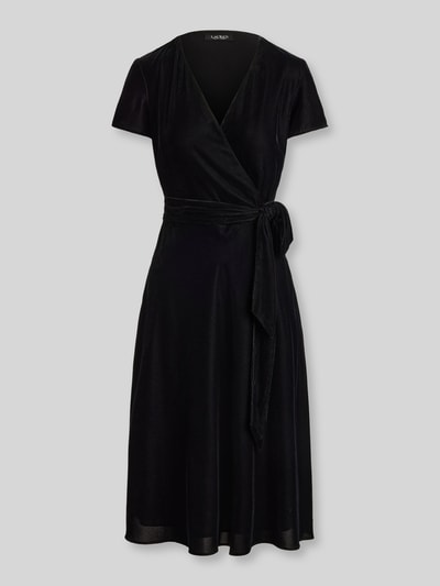Lauren Ralph Lauren Wickelkleid mit Bindegürtel Black 1