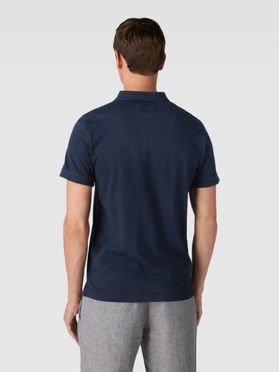 Tom Tailor Poloshirt met labelprint Marineblauw - 5