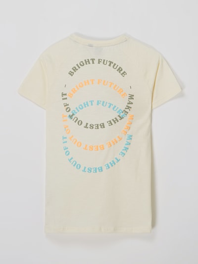 VINGINO T-shirt met print, model 'Hyrum'  Offwhite - 3
