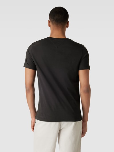 Tommy Hilfiger T-Shirt mit Label-Print Black 5