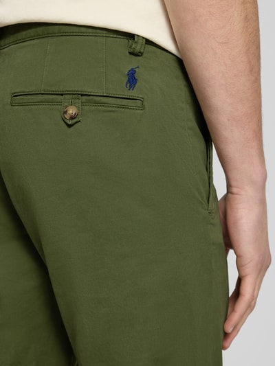 Polo Ralph Lauren Straight Fit Chino aus Baumwoll-Mix Oliv 3