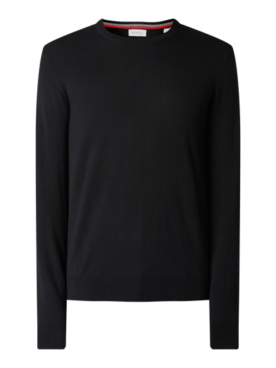 Esprit Pullover met ronde hals  Zwart - 2