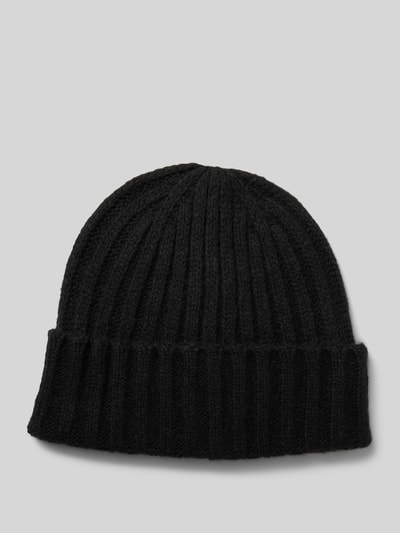 Pieces Beanie mit breitem Umschlag Black 1