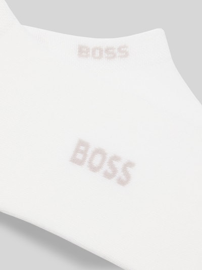 BOSS Skarpeta z mieszanki wiskozy w 2‑pakiecie Biały 3