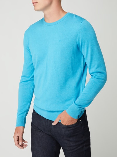 Tom Tailor Pullover aus Baumwolle  Ocean Melange 4