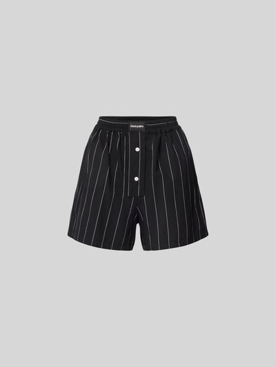 black palms Shorts mit elastischem Bund Black 2
