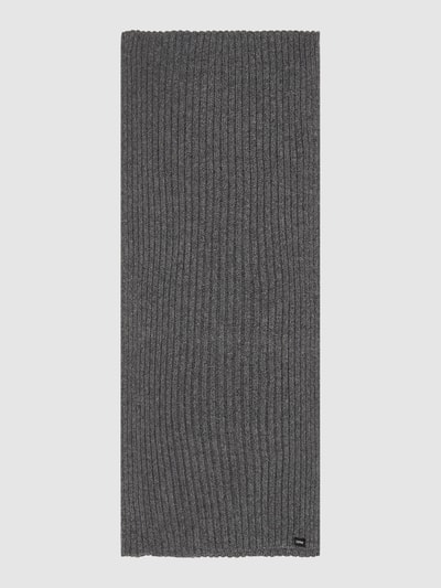 Esprit Loop-Schal mit Rippenstruktur Anthrazit 2