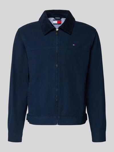 Tommy Jeans Regular Fit Blouson aus reiner Baumwolle Marine 2