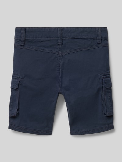 s.Oliver RED LABEL Slim Fit Cargoshorts aus Baumwoll-Mix Marine 3