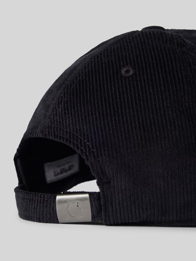 Carhartt Work In Progress Basecap mit Label-Stitching Modell 'HARLEM' Black 3