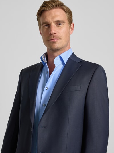 OLYMP SIGNATURE SLIM FIT Slim fit vrijetijdsoverhemd met kentkraag, model 'Savio' Bleu - 3
