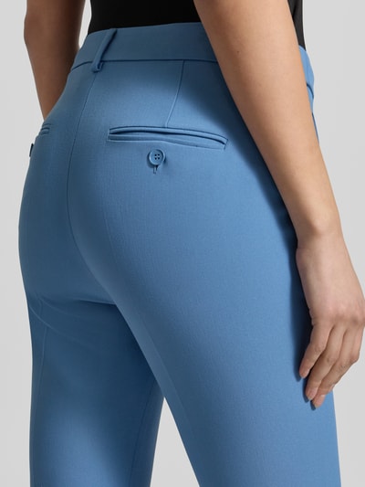 Weekend Max Mara Slim Fit Bundfaltenhose mit Viskose-Anteil Modell 'RANA' Hellblau 3